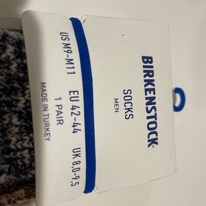 Brand new Birkenstock socks
